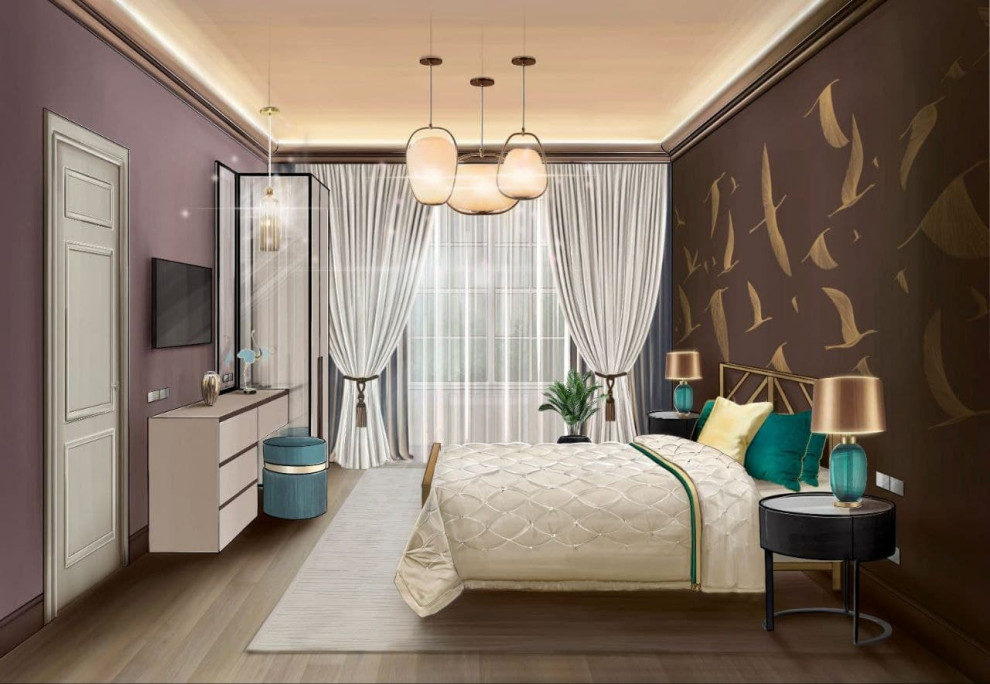 Загородный дом в английском стиле.