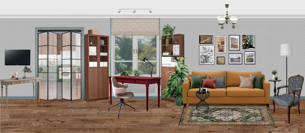 Квартира 58,8кв.м ЖК Новогорск парк