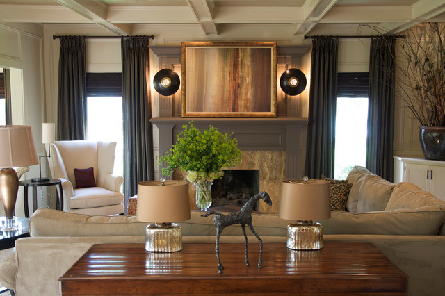 LIVING ROOM contemporain-salon