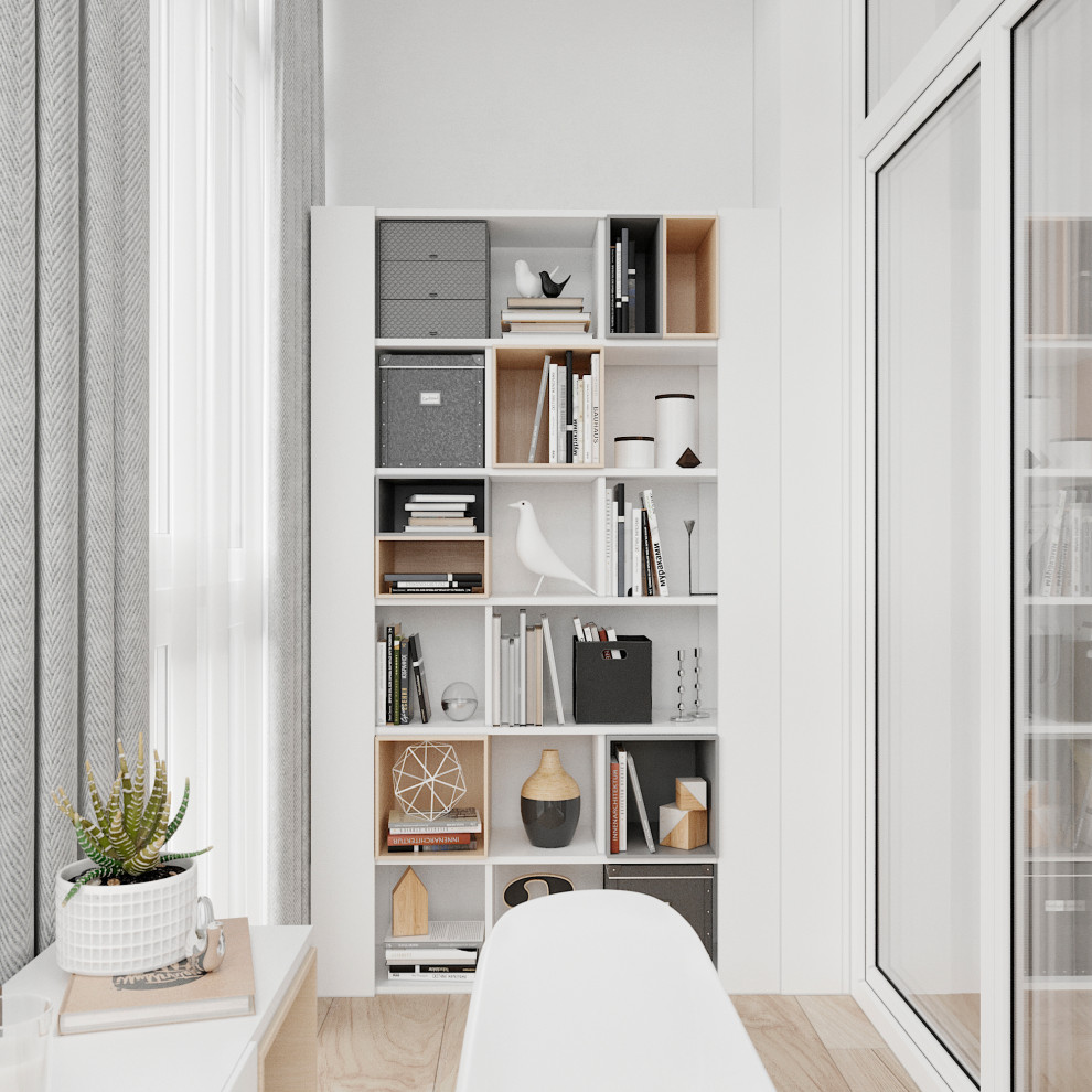 Дизайн-проект квартиры общей площадью - 86 м.кв. в г. Химки, ЖК "Маяк"