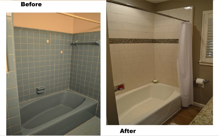 Before and After - Bathrooms