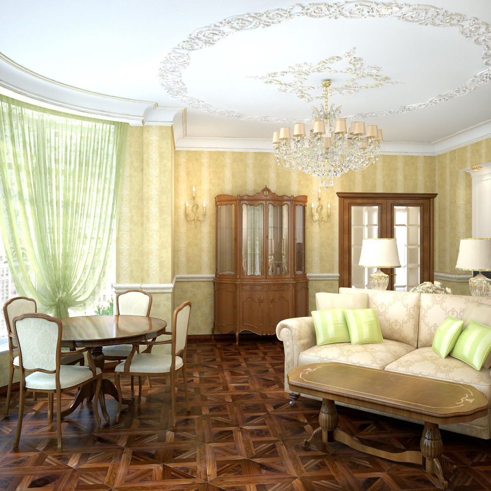 Интерьер квартиры  в классическом стиле