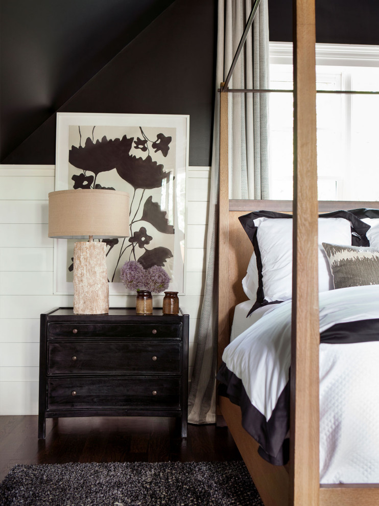 Example of a french country bedroom design in Atlanta