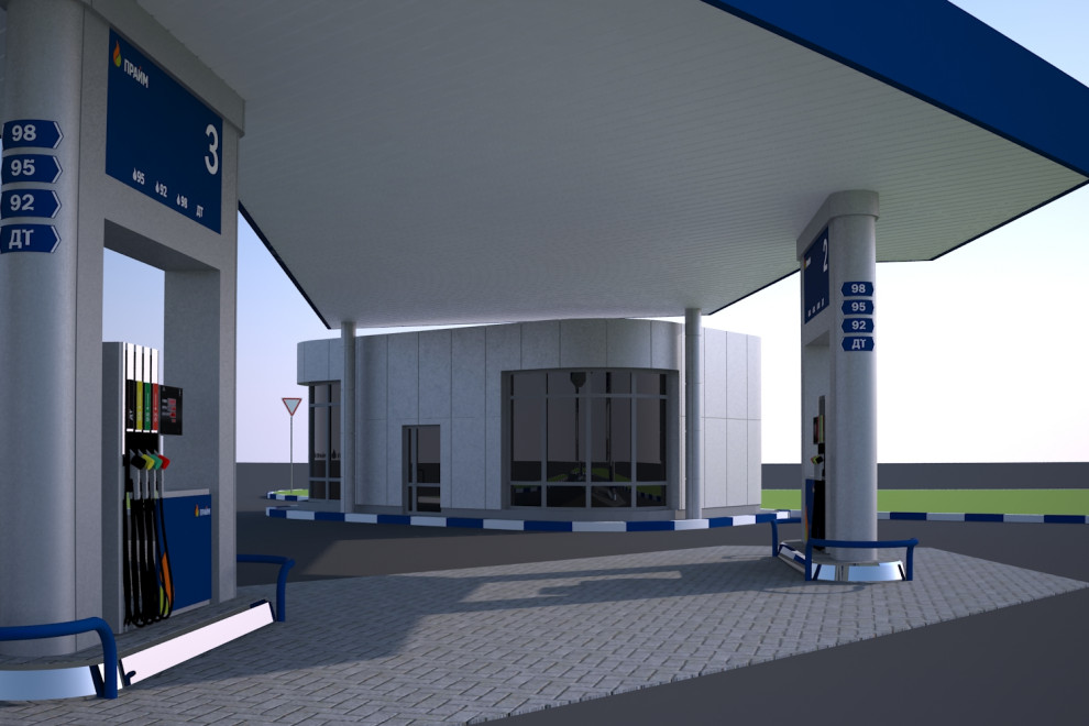 АЗС Сибнефть