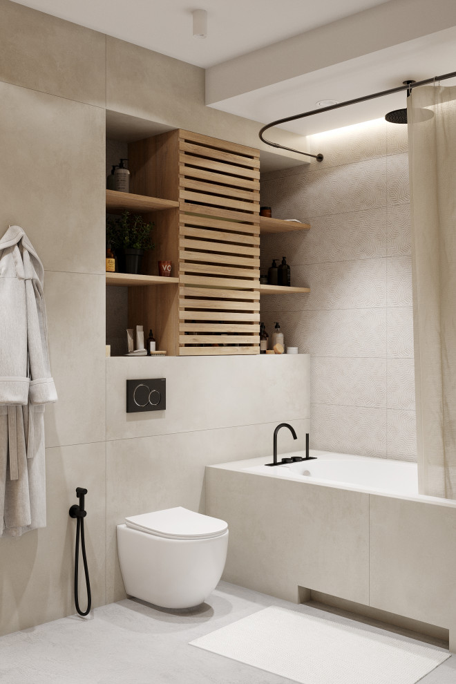 Двухуровневая квартира в стиле "ваби-саби". ЖК Событие