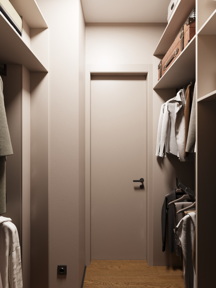 Дизайн-проект квартиры в темно серых тонах