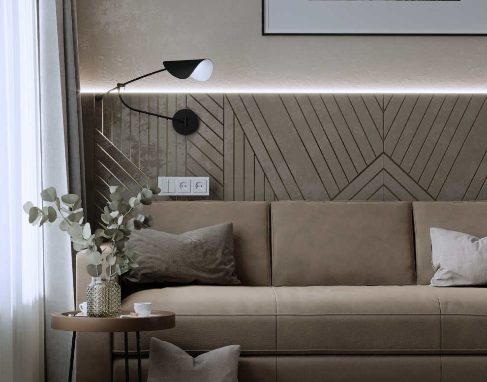 Современный стиль. 58м2