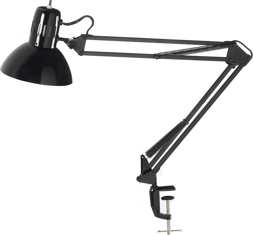 DXL334-X Spring Balance Clamp-On Lamp - Black