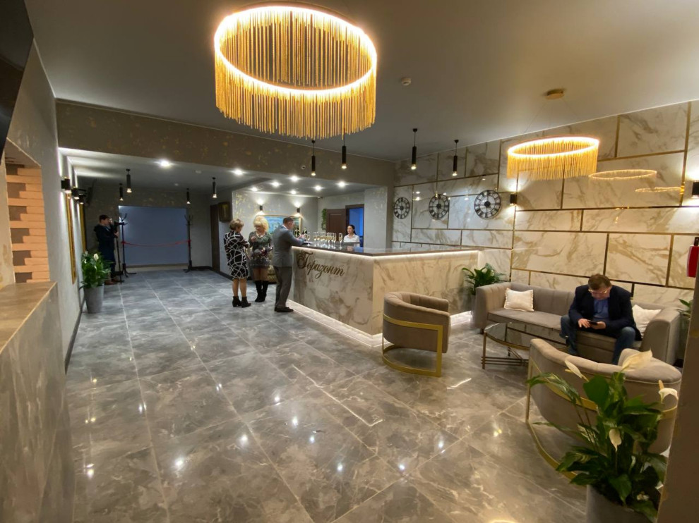 Холл гостиничного комплекса