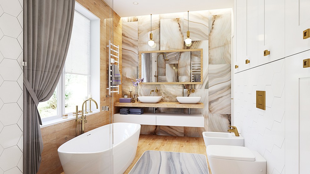 Дизайн дома в Архангельских Садах  350м