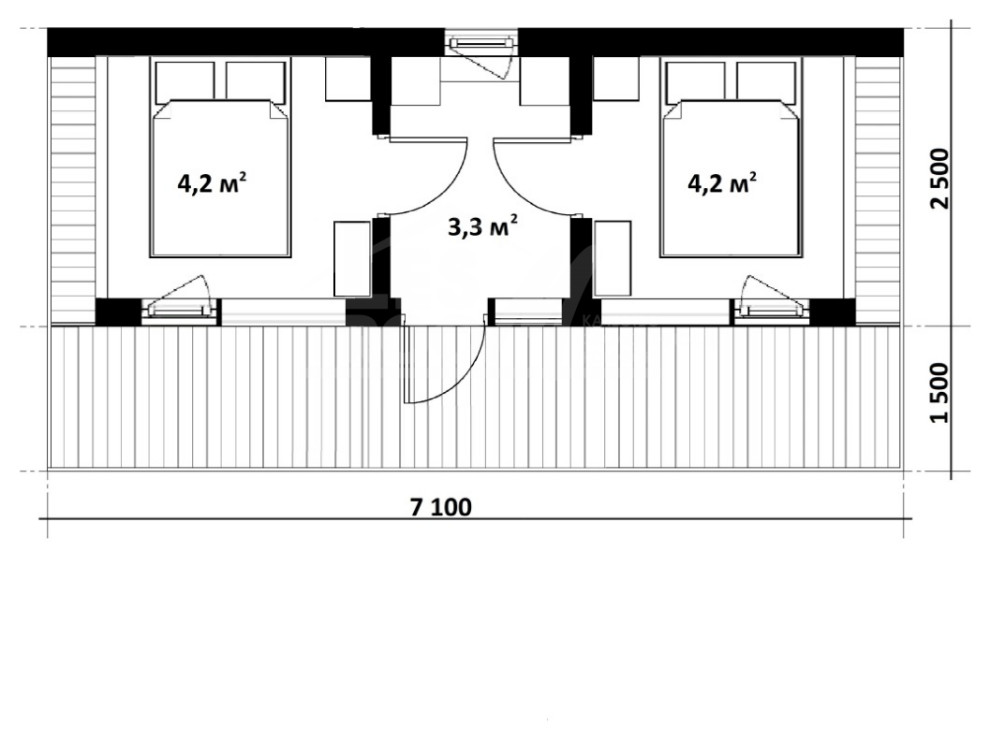 Модульный дом "Бриз"