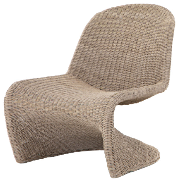 Portia Outdoor Occasional Chair Contemporary Dining Chairs by