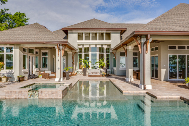 River House stile-marinaro-piscina
