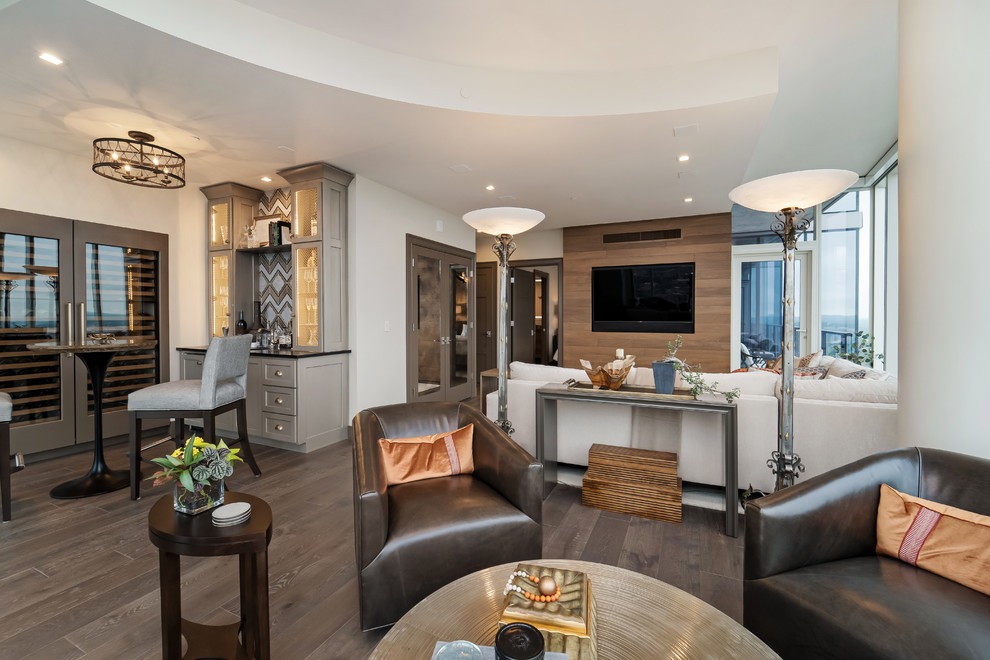 Luxury Condo Downtown Nashville Transitional Nashville by Trace