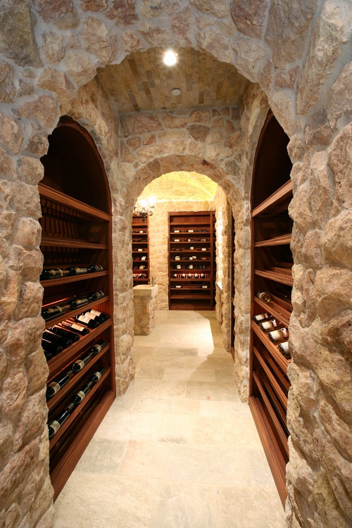 Photo of a mediterranean wine cellar in New York.