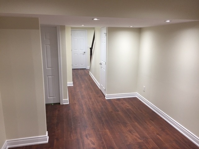 Basement Renovation - Mississauga, ON January 2017 - Before & After