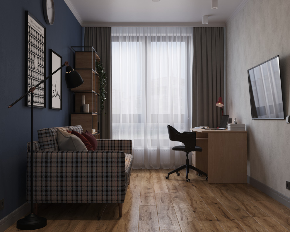 Квартира в стиле эклектика с сочетанием Лофта, Сканди и немного Востока.