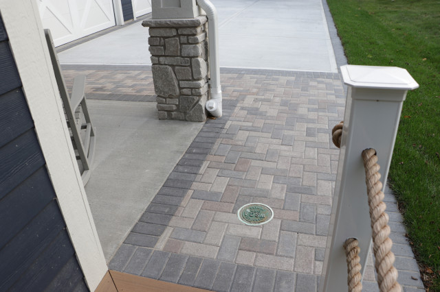 Oconomowoc Lake Home contemporary-patio