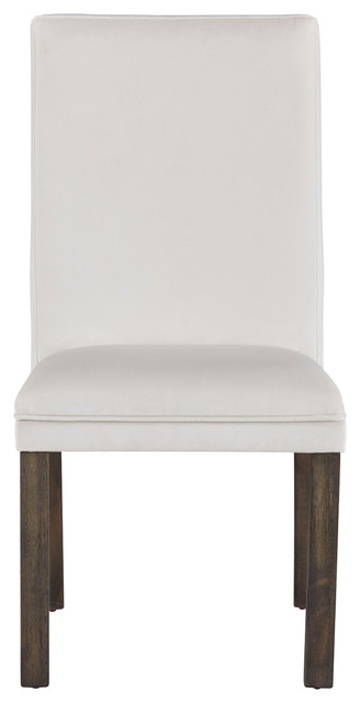 Trenton Upholstered Side Chairs, Set of 2, White