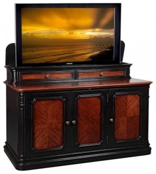 Asian Inspired TV Lift Cabinets