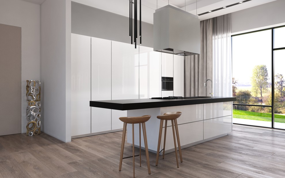 Гостиная с камином