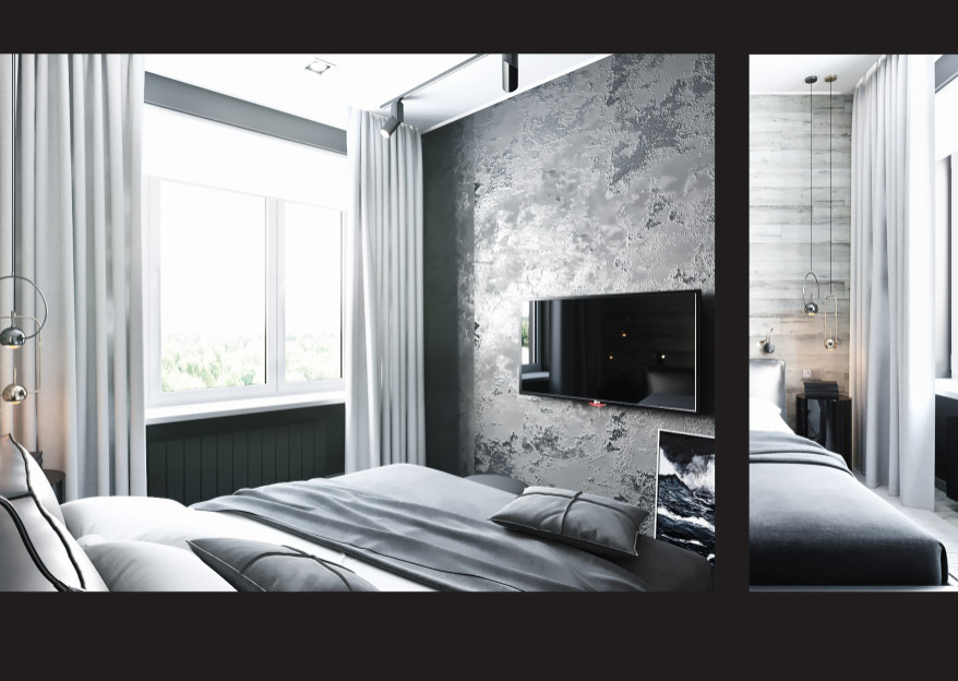 Дизайн проект квартиры для холостяка