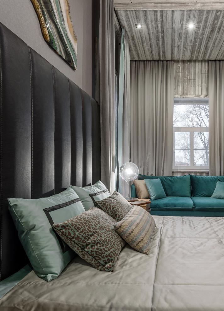 Спальня брутального гостевого дома