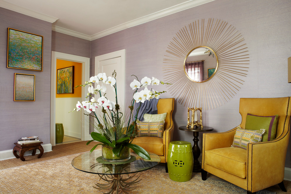 Bedroom - transitional bedroom idea in Miami