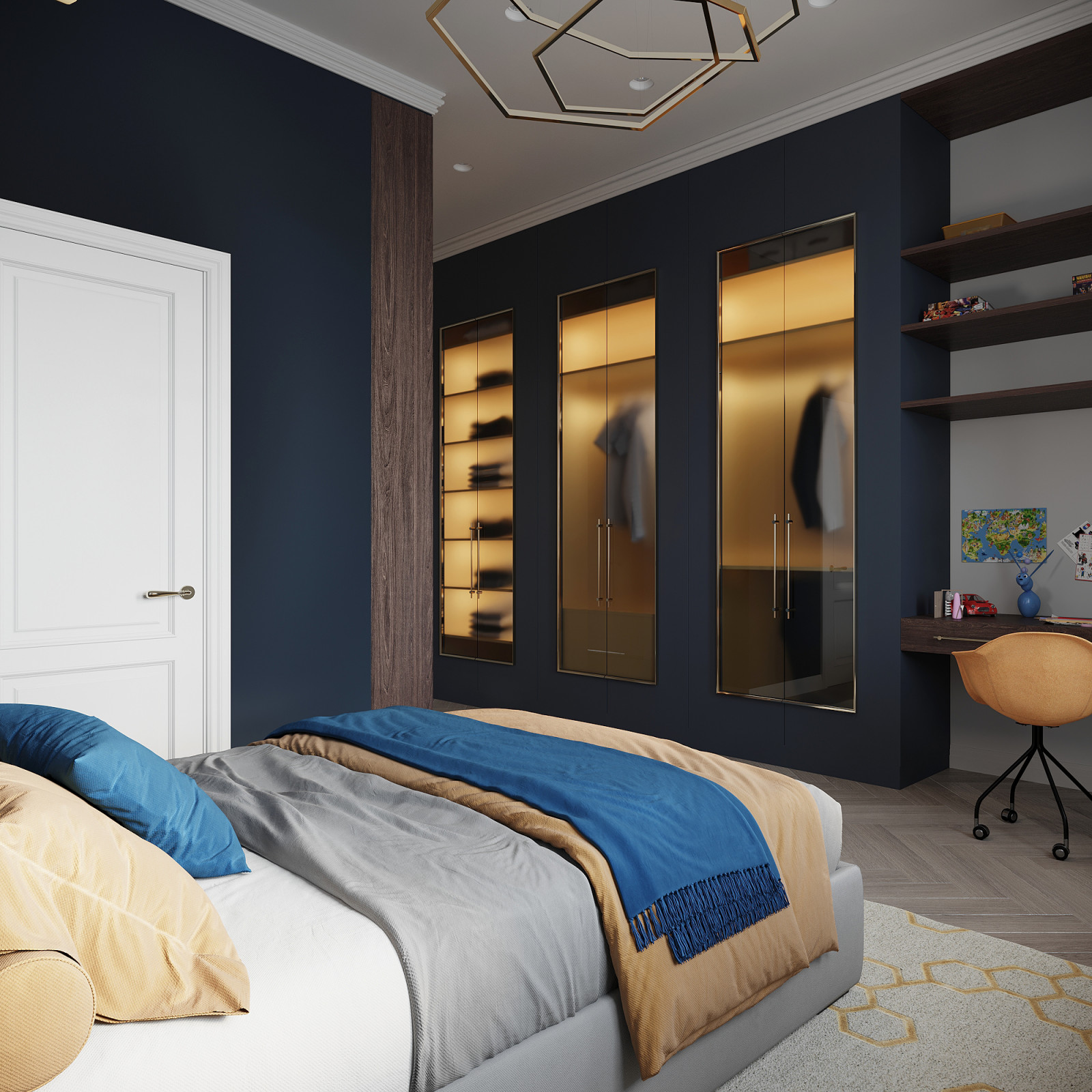 Детская с пантерой