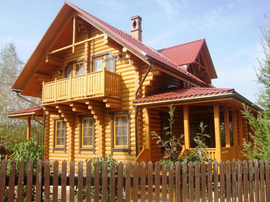 Монтаж сруба в "Завидово"