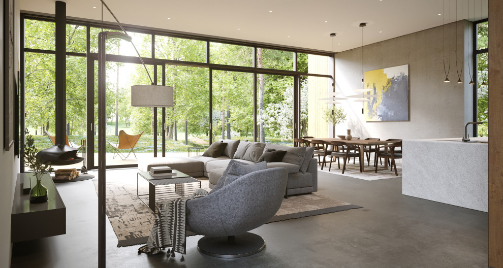 Дом в Лесном Пейзаже