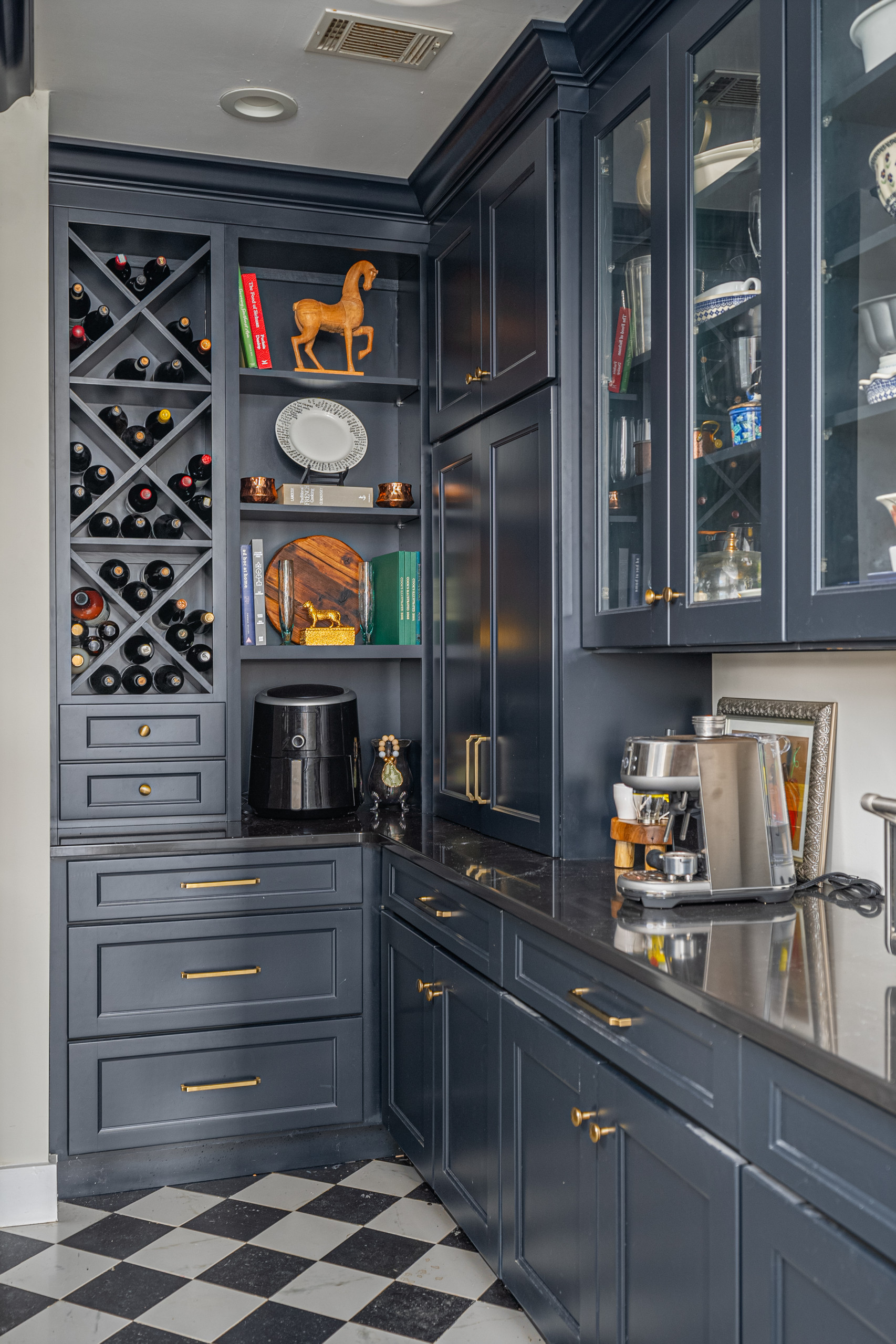 Sleek Butler's Pantry - Calico Crab Landings