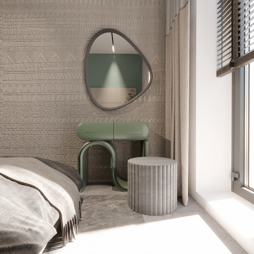 Квартира с этническим декором, 100 м2