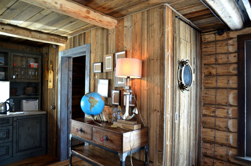 ВНУТРЕНЯЯ ОТДЕЛКА ДОМА В СТИЛЕ ШАЛЕ