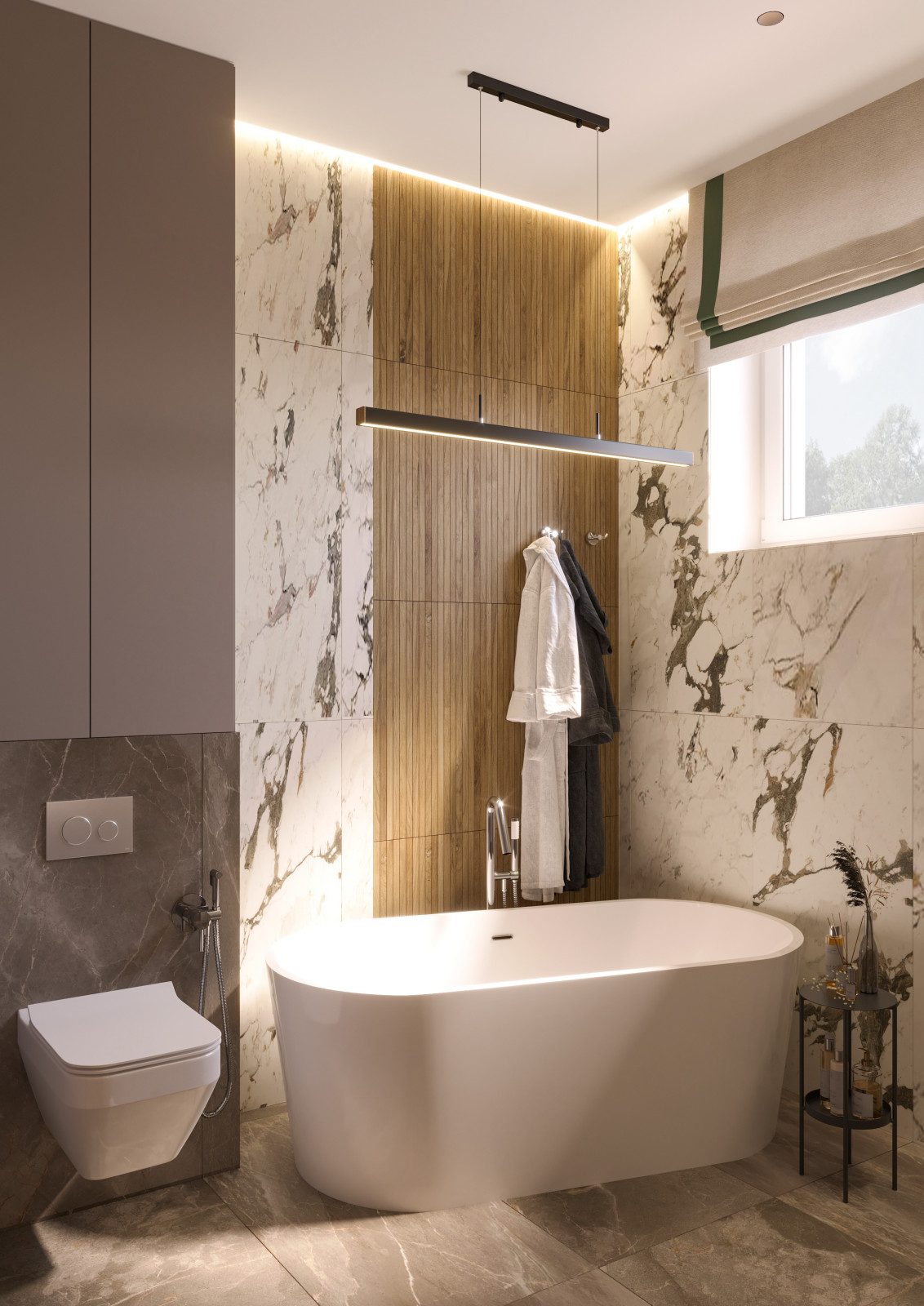 Дизайн интерьера дома в Новофедоровском