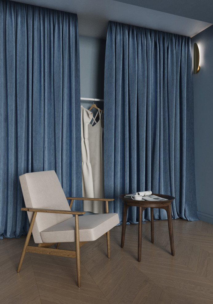 Гардеробная в алькове