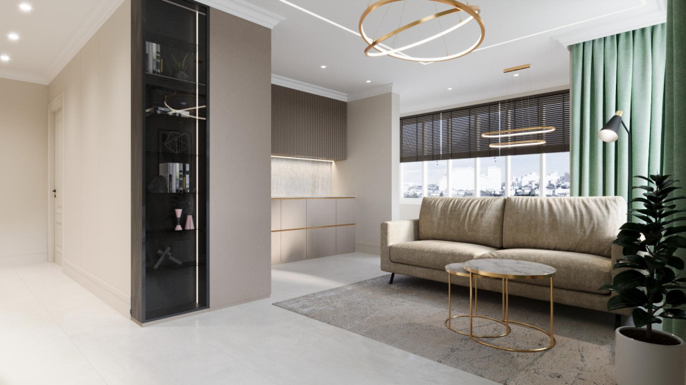 Дизайн проект Квартира в ЖК Суворовский г. Тула 67 м²