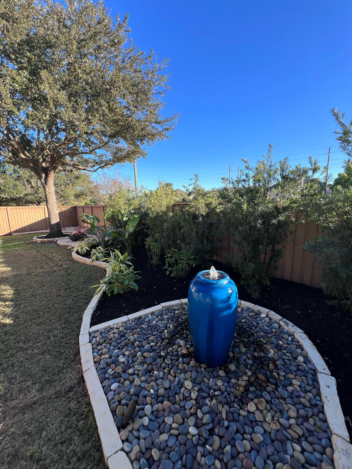 Putting Green, Backyard Paradise and Front yard Makeover in Fulshear!