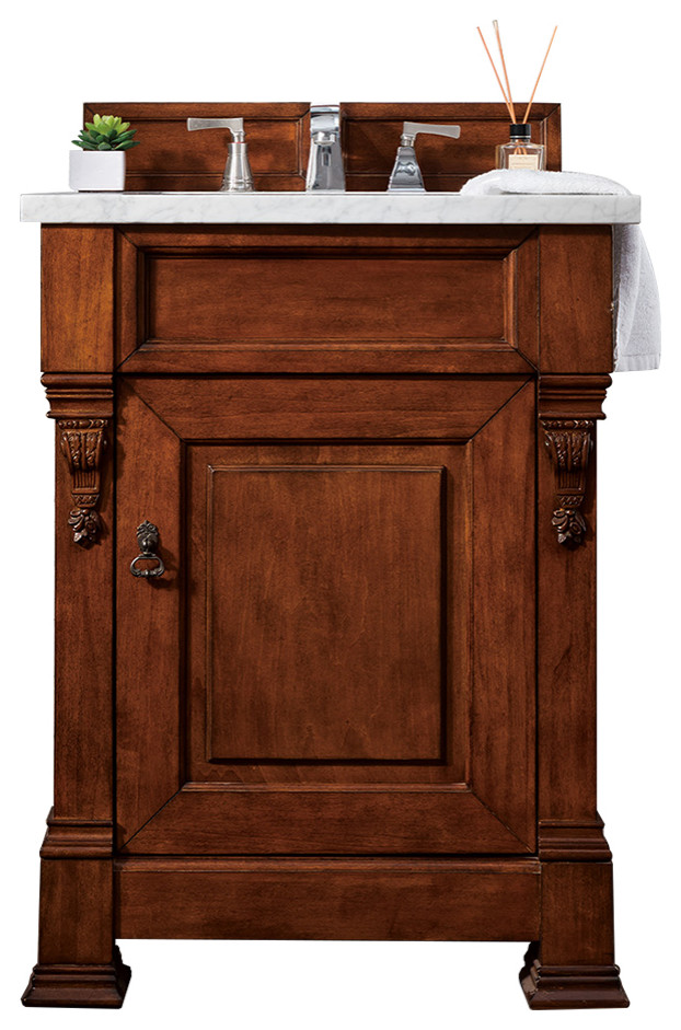 Brookfield 26" Vanity Traditional Bathroom Vanities And Sink