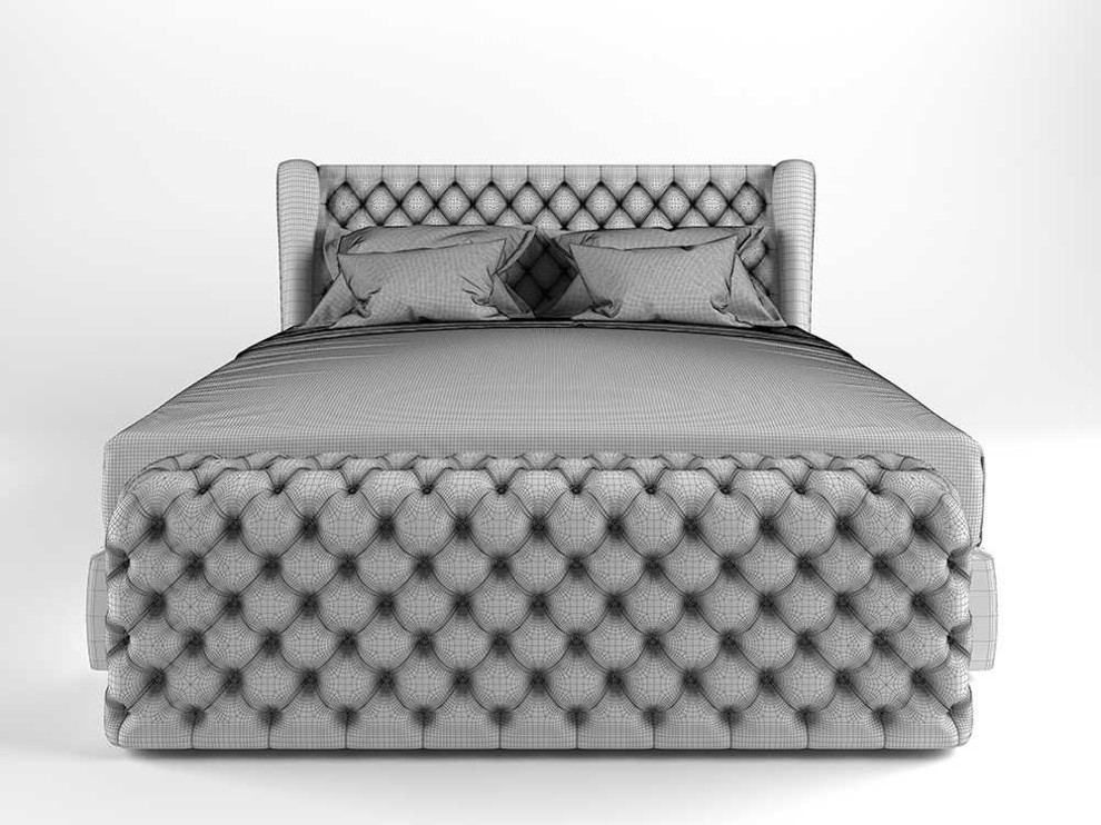 3D модель кровати HERITAGE