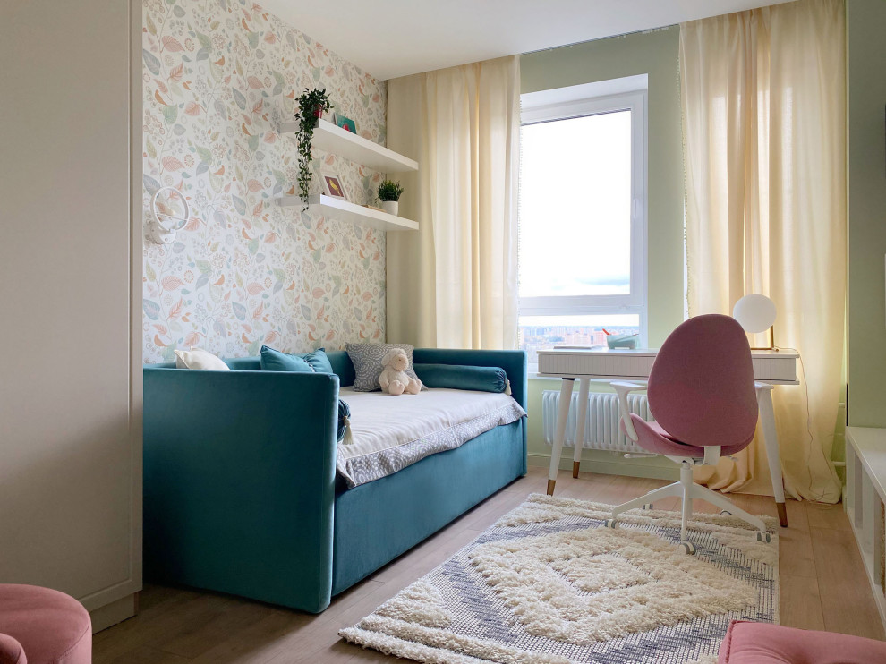 Яркая квартира в ЖК "Митино Парк"