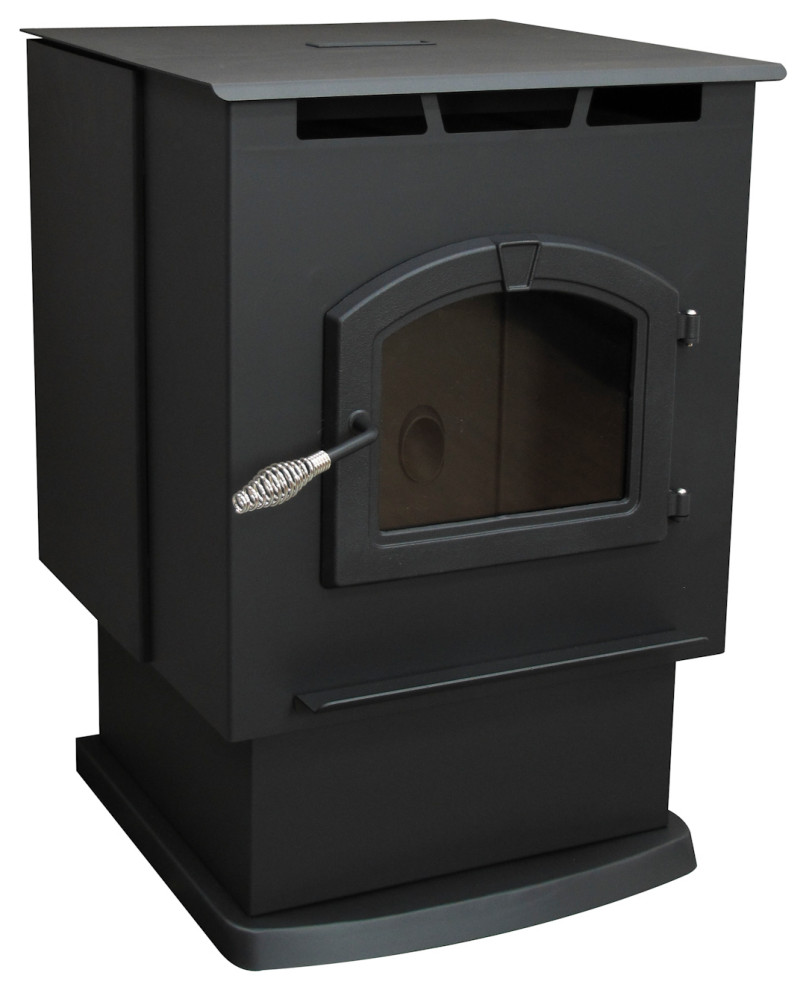 Pleasant Hearth Pellet Stove Transitional Freestanding Stoves by