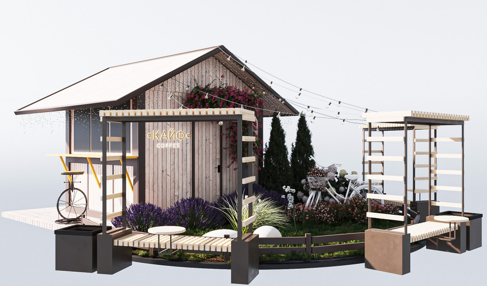 Уличная кофейня