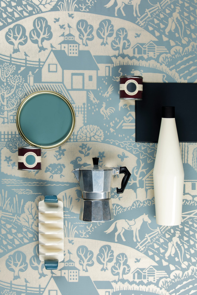 Farrow&Ball Metallic Wallpapers at Manders