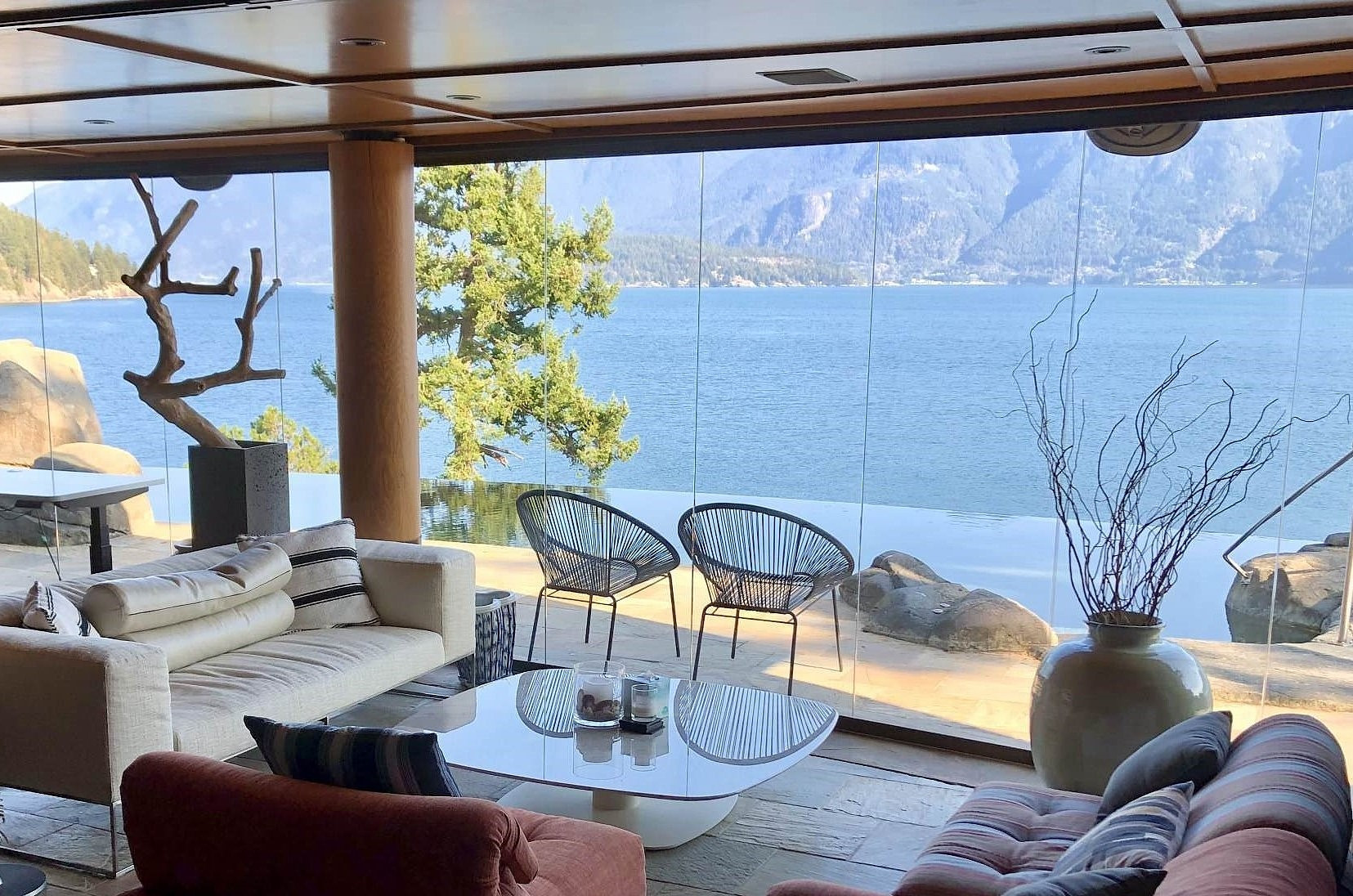 Bowen Island :  "Homage to Aker" (Guardian of entrances)