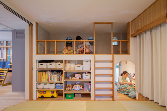 家族の場所 scandinave-chambre-d-enfant