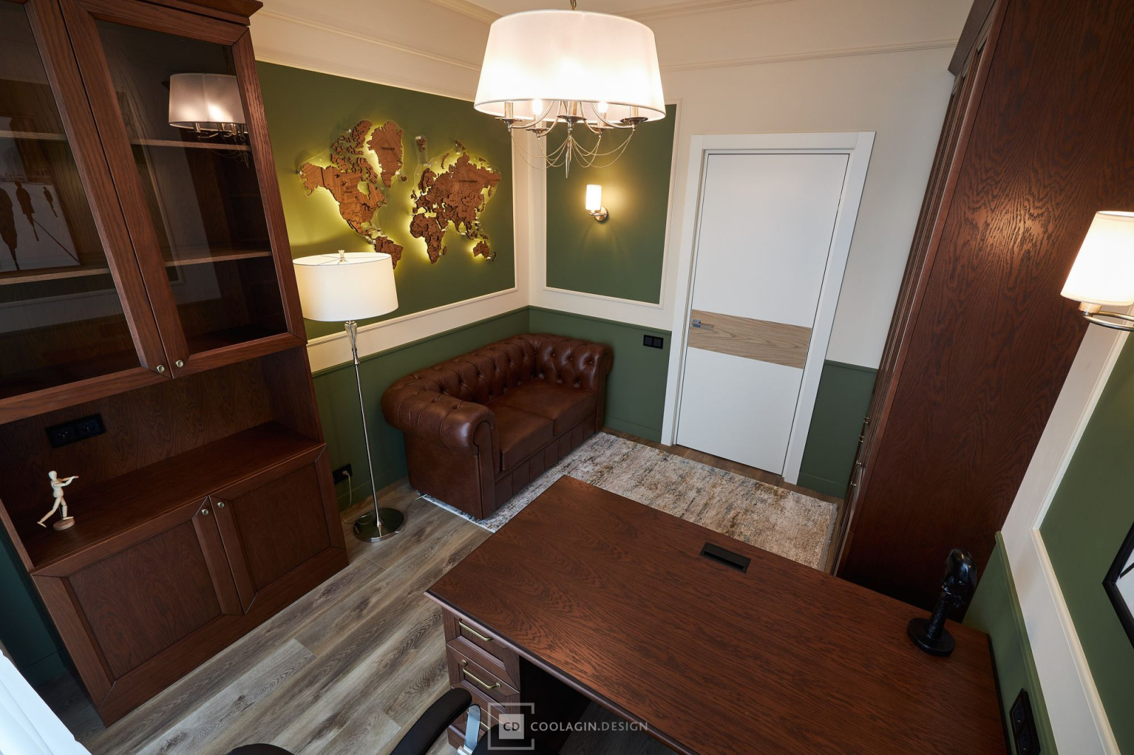 Современный интерьер с элементами советского шика