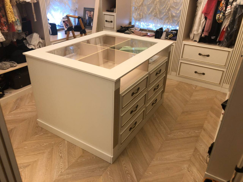 Гардеробная+тумбы