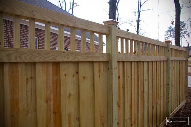 The St. George Wood Privacy Fence