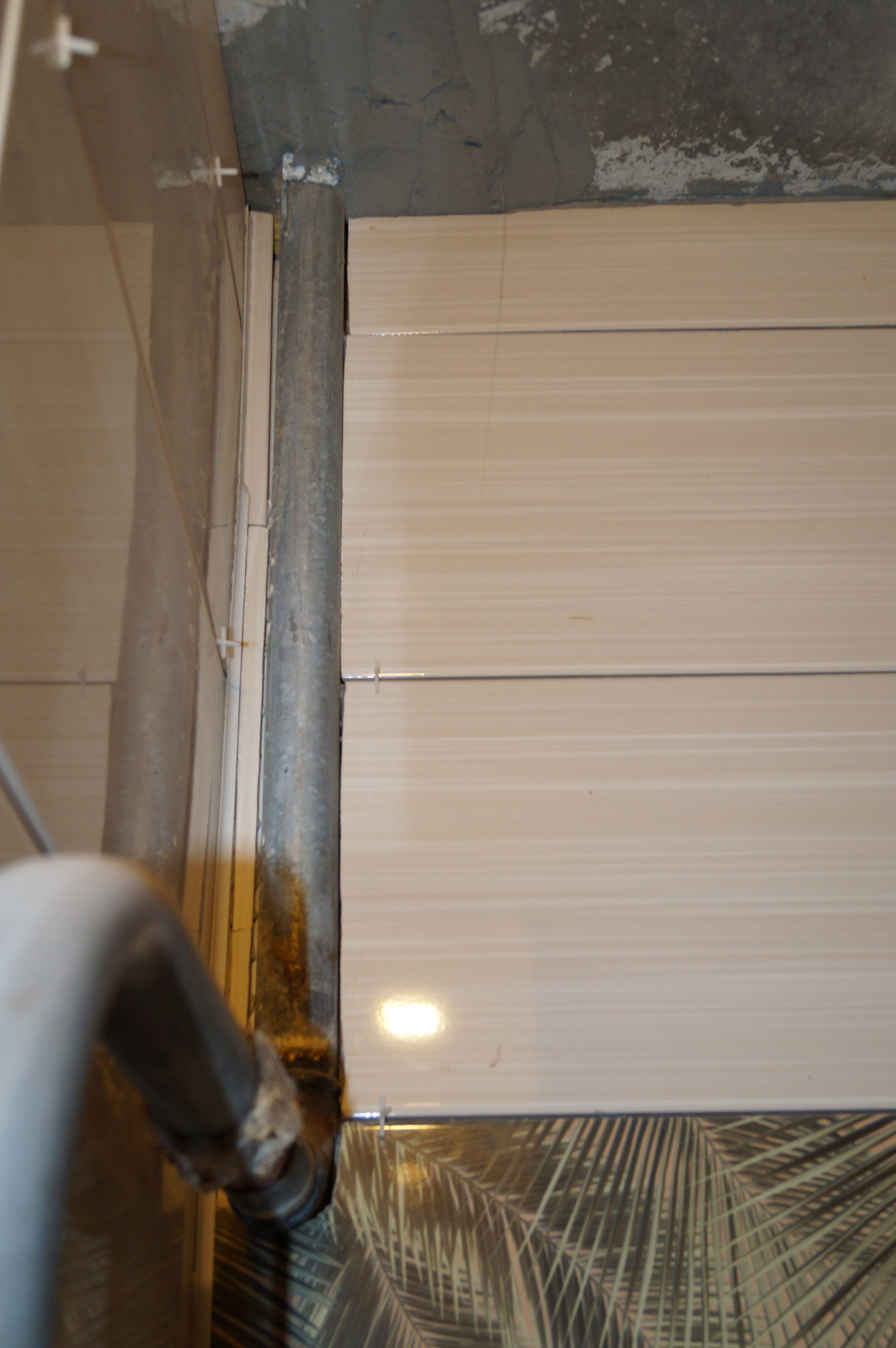 Укладка плитки с браком